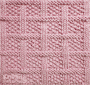 Lattice with seed stitch - Square knitting pattern | Knit and Purl combinations